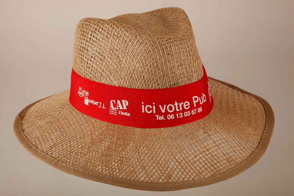 collection Cap'Classic : Canotiers : chapeaux publicitaires