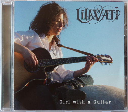 Lilavati the girl with a guitar